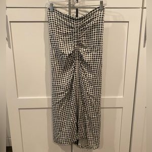 Urban Outfitters gingham midi skirt NWT